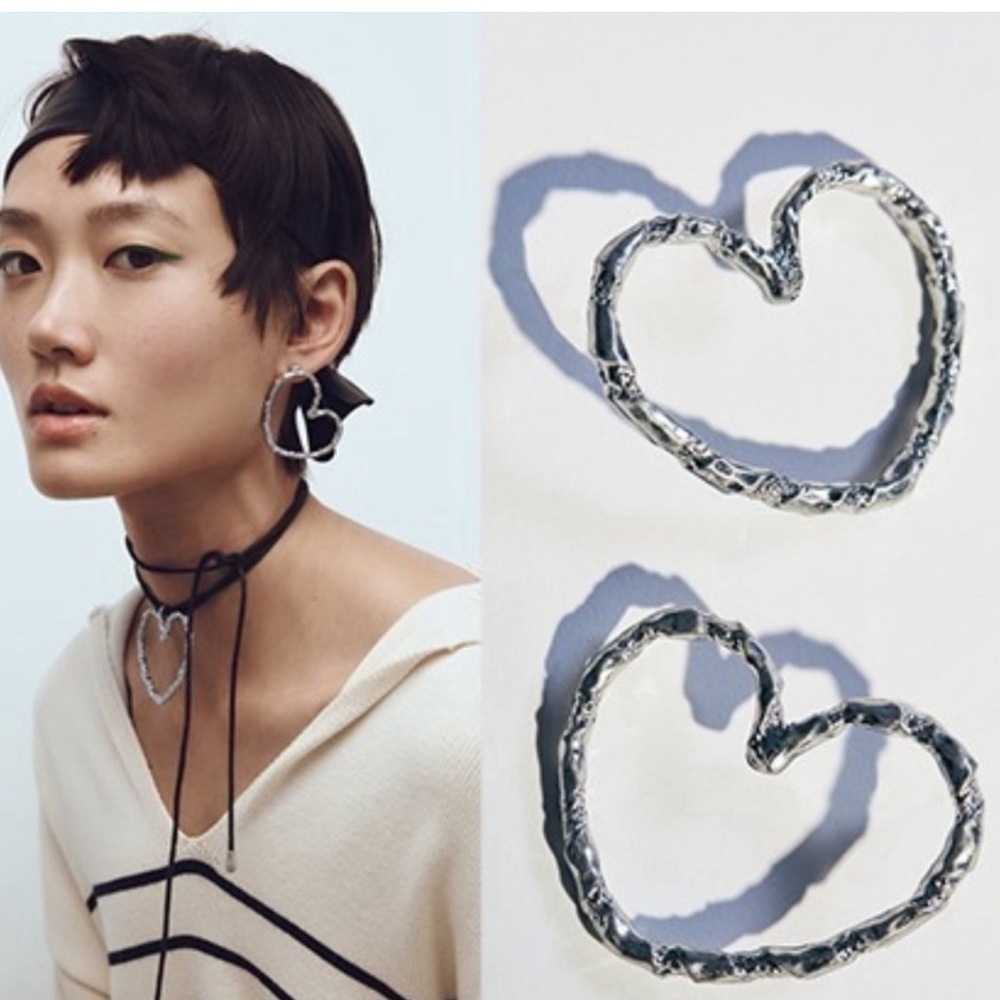 NWT Zara Textured Earrings ✨✨💗💗💗